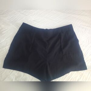 Black dress shorts